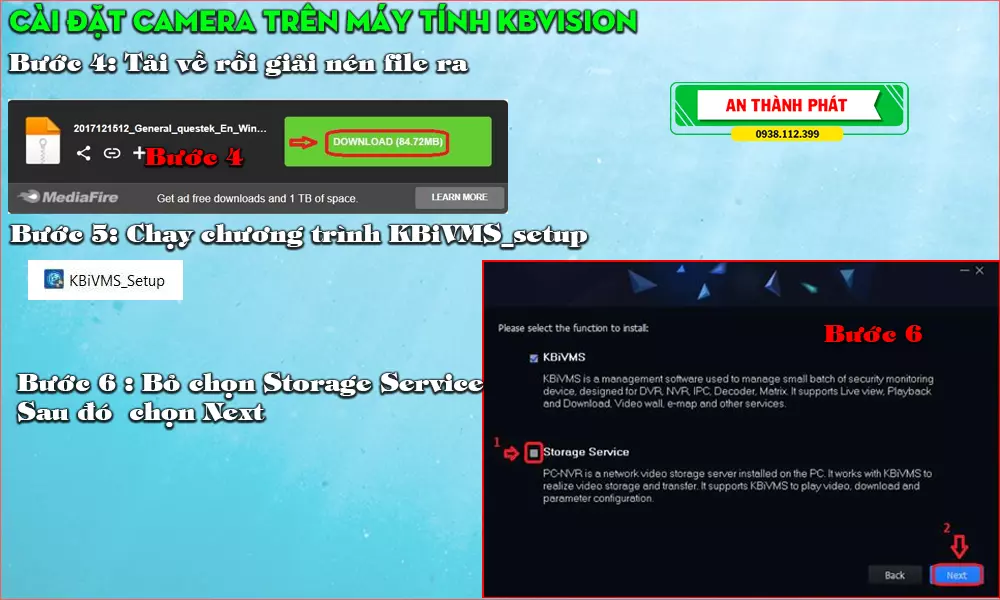 Hường Dẫn Cài Đặt Xem Camera Cho Dòng Kbvision