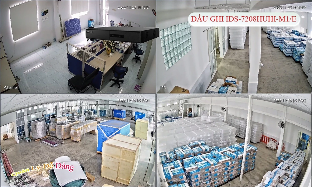 iDS-7208HUHI-M1/E Hikvision Chất Lượng
