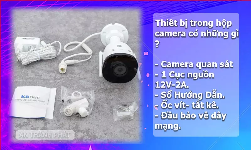 CAMERA IP WIFI KBONE KN-B41A1