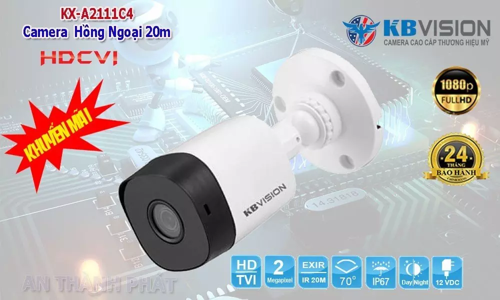 Camera kbvision KX-A2111C4